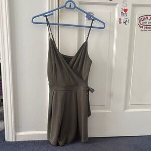 Abercrombie and Fitch Olive Romper